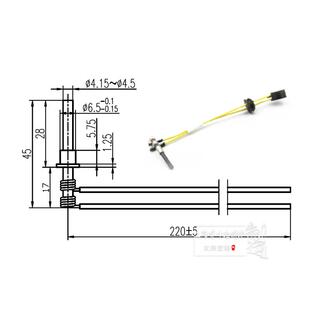 氮化硅电热塞驻车加热器空气加热器配件GTTK6C5E D6F18V11 GTCQ
