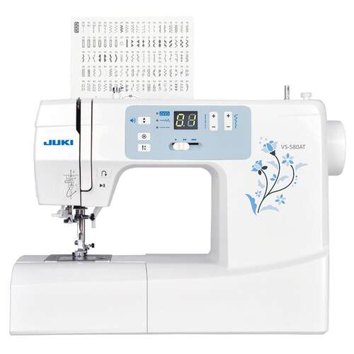 重机VS-580AT电子家用缝纫机带锁边电动全自动适合110V-220伏电压