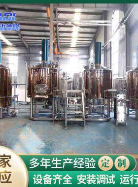 威士忌蒸馏设备多功能紫铜酿造设备商用伏特加朗姆酒金酒蒸馏器