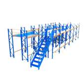 加厚隔层二层四川定制阁楼搭建成都仓库重型平台批发货架阁楼工厂