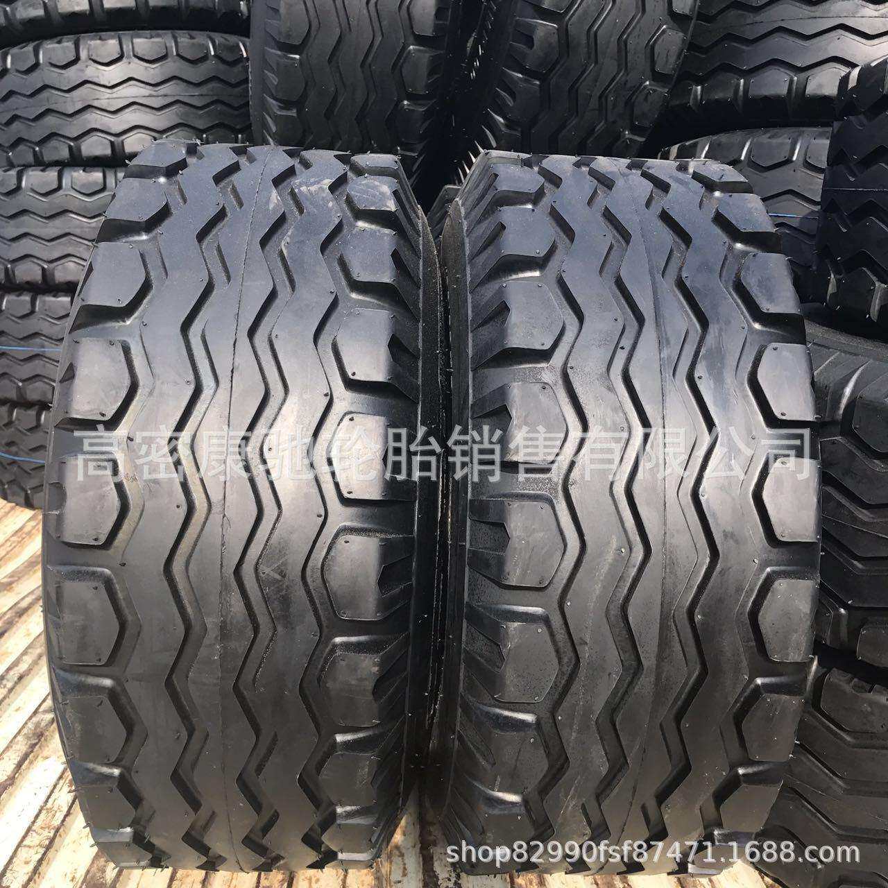 10.0/75-15.3IMP真空捆草机轮胎 10.0/80-12农业轮胎配钢圈