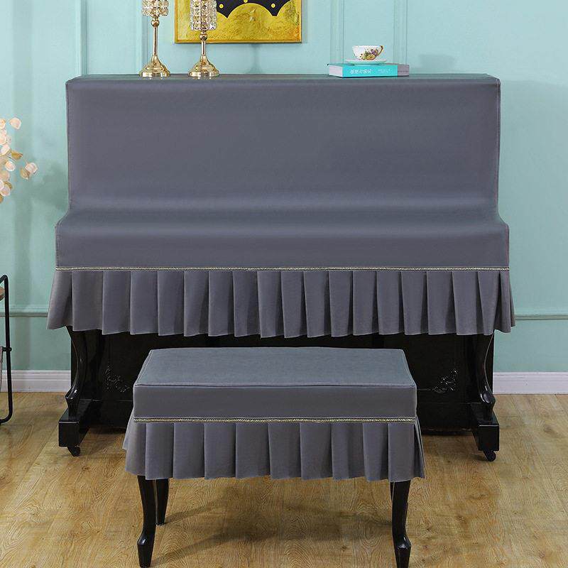 高端钢琴防尘罩半罩科技布现代简约钢琴罩可及高端防水防猫抓