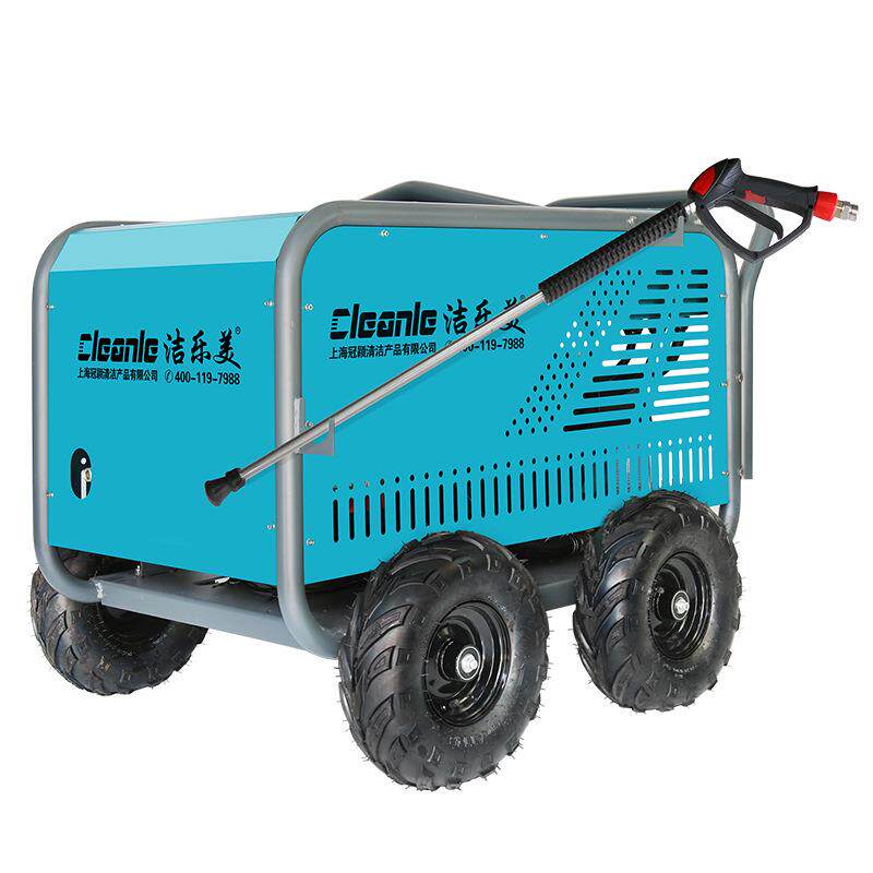 高压电动清洗机440V350BAR高压水喷砂清洗机轮船甲板除锈泥15KW