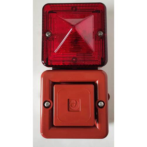 e2s 声光报警器 电子报警器SONFL1XDC024MA0A1R/R 24V直流，红色