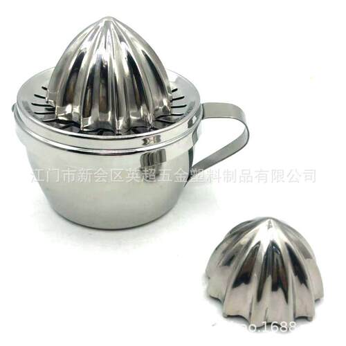 工厂直销不锈钢手动榨汁机橙汁 榨橙器柠檬榨汁机 橙子榨汁器双头