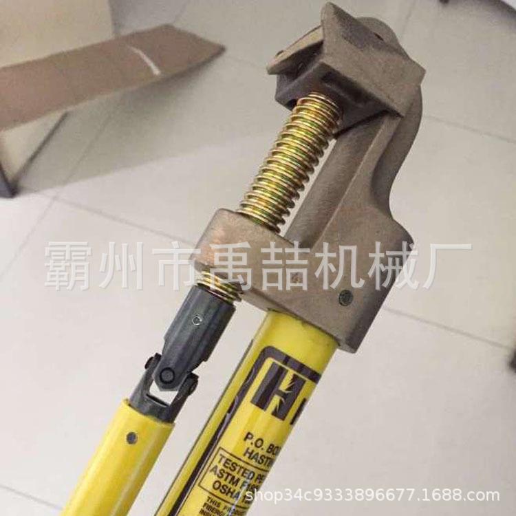 带电作业绝缘操作杆4600电工绝缘夹线杆1.22m固定式操作杆