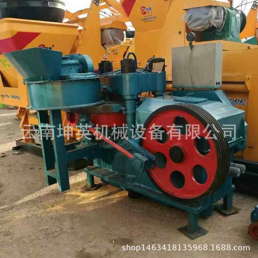 云厂家直销八孔烧盘制砖南机高压转盘式免砖机  MST180-8液压免烧