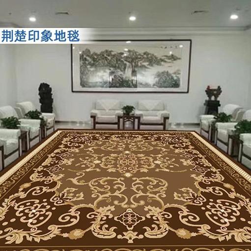商用地垫办公会议室防滑静音阻燃地毯书房大面积满铺地毯定 制