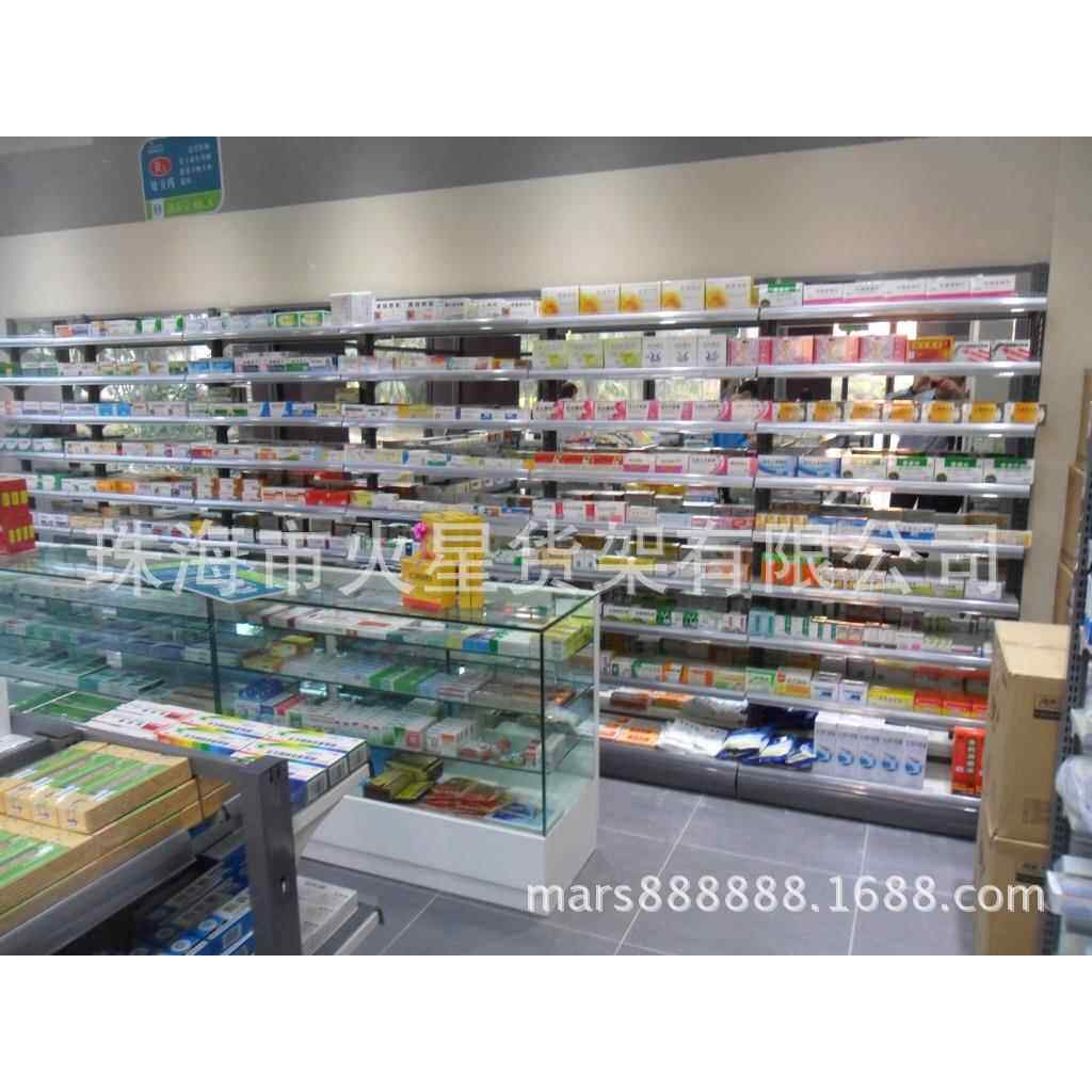 药店货架 药房货架 超市架