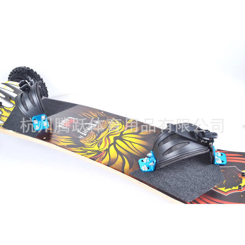 新款电动滑板绑带 山地越绑定板芭扣 风筝滑板绑脚器 脚套固定器