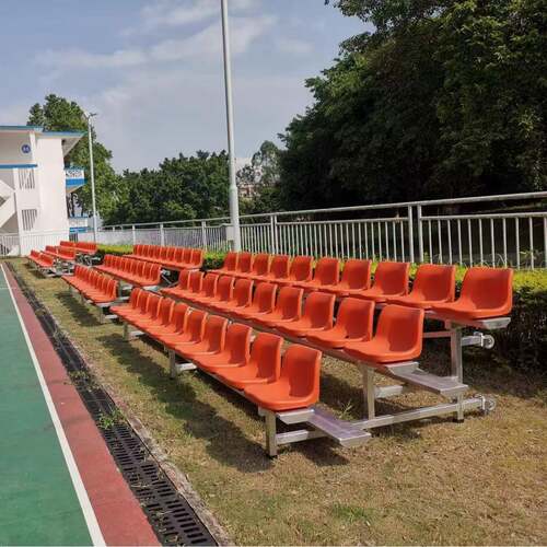 工厂室内外可移动看台体育场看台露天演出看台中空吹塑金属骨架