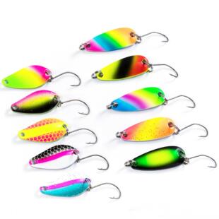 metal jig lure spoon fishing JYJ spinner bait hard kit