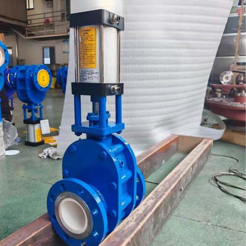 气动陶瓷双闸板阀Z644Y/TC-10C陶瓷合金双闸板阀灰仓泵出进料