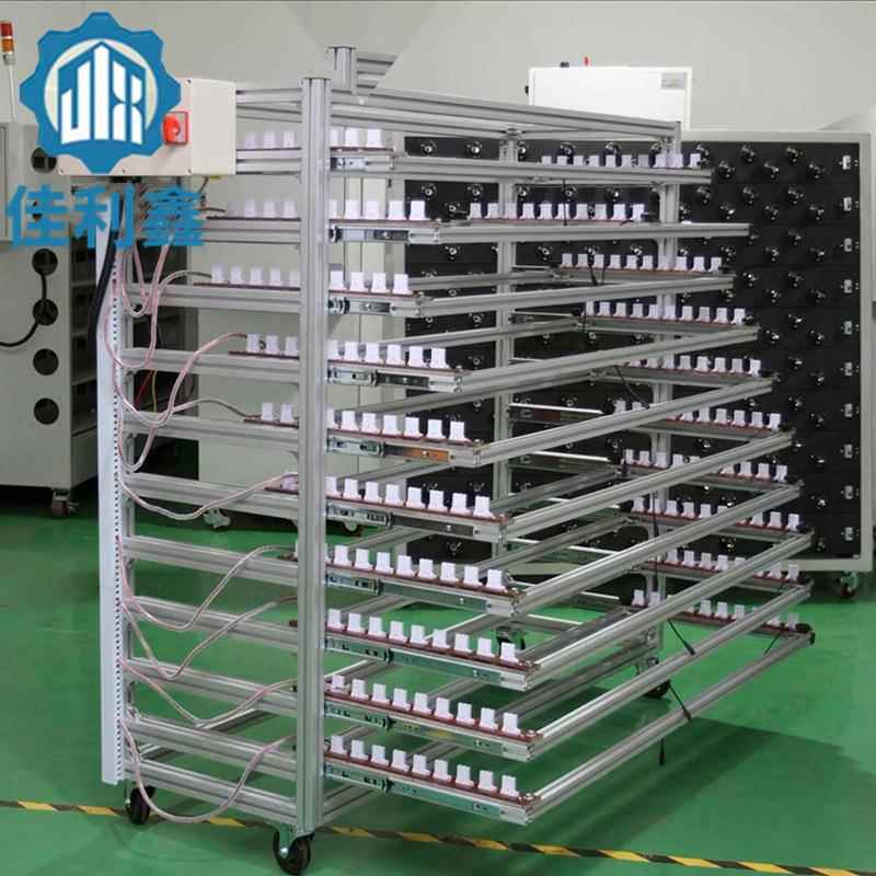 厂家直供深圳石岩公明LED灯管老化架老化车T5T8日光灯灯具老化架