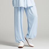 男太极裤 松太极服太拳练功裤 女夏韵春秋太极阔 极古中华宽夏季 正品