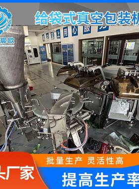 宸欧米线料包香肠全自动分装机火锅底料给袋机给袋式真空包装机