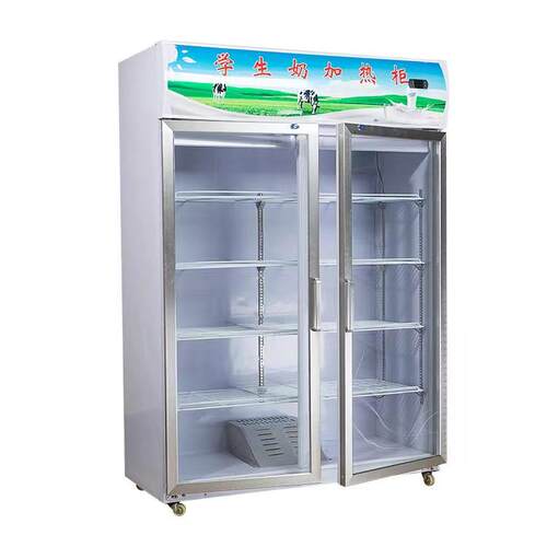 冷暖两用展示柜商用学生奶加热柜超市饮料加热柜保温柜暖柜热饮柜