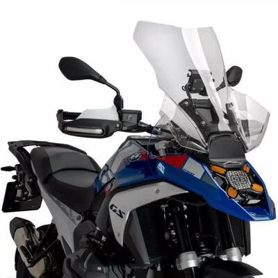 适用宝马R1300GS挡风ADV水鸟改装前挡风玻璃加高风挡导流罩