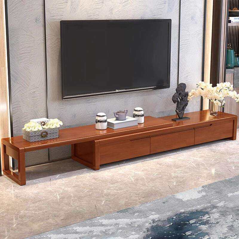 实868#木电易视柜茶几组合现代简客约经济型沙发餐桌厅可伸缩简地