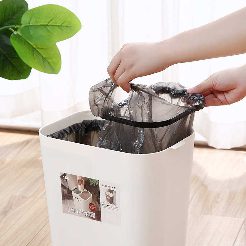 可梦  按压式干湿分类垃圾桶大号双桶垃圾桶客厅厨房大号垃圾筒,家庭/个人清洁工具,垃圾桶,淘宝优惠券,粉丝福利购,淘宝优惠卷