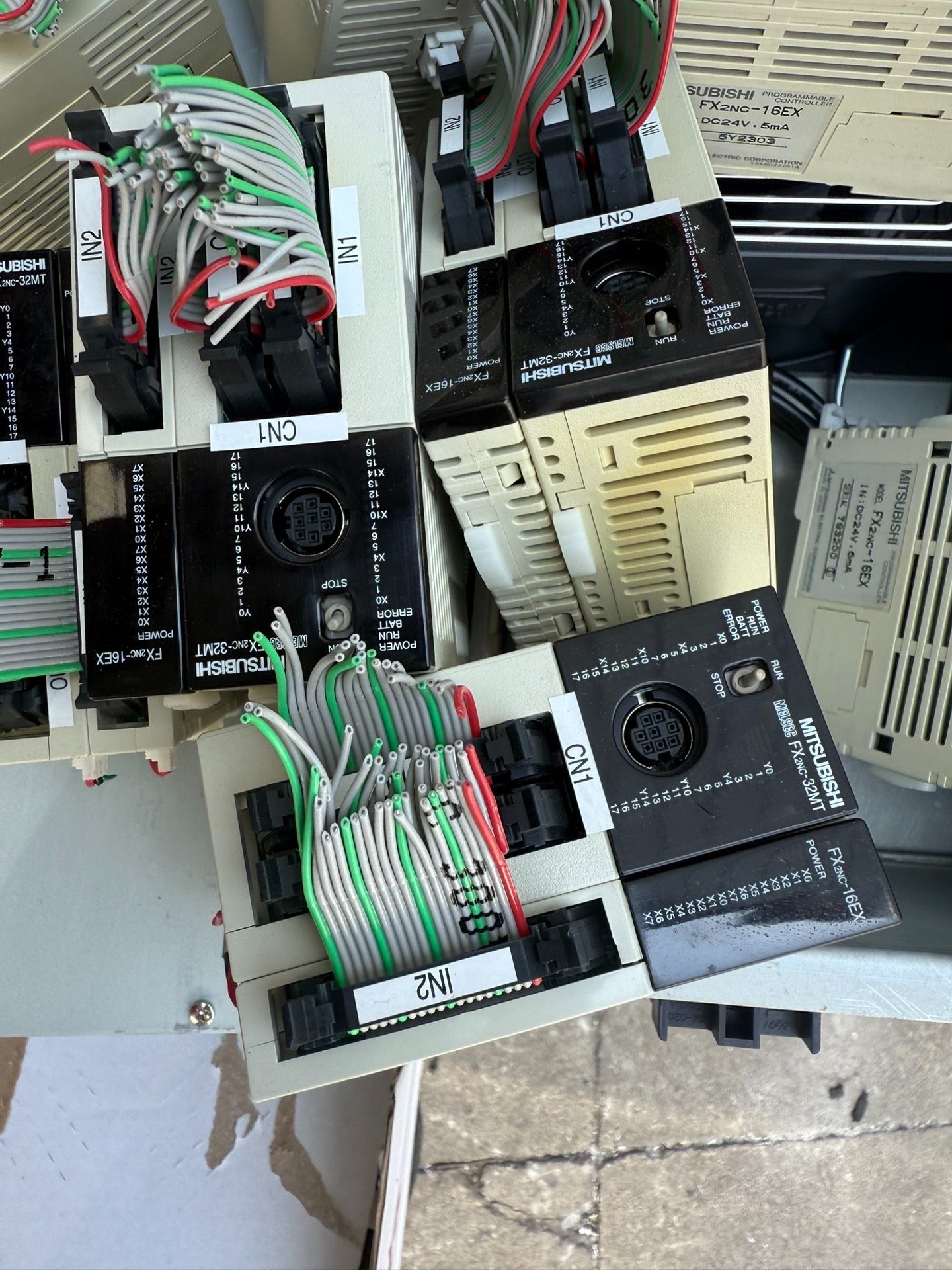 PLC模块FX2NC-32MT   FX2NC-16EX库