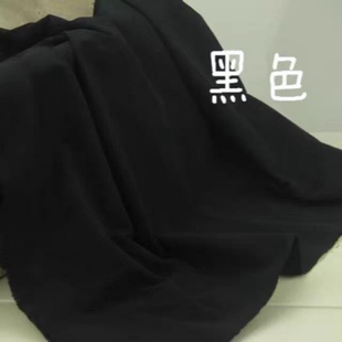 包邮发  速干料子004梭织黑色 夏季短裤休闲裤布2米价格宽度130cm