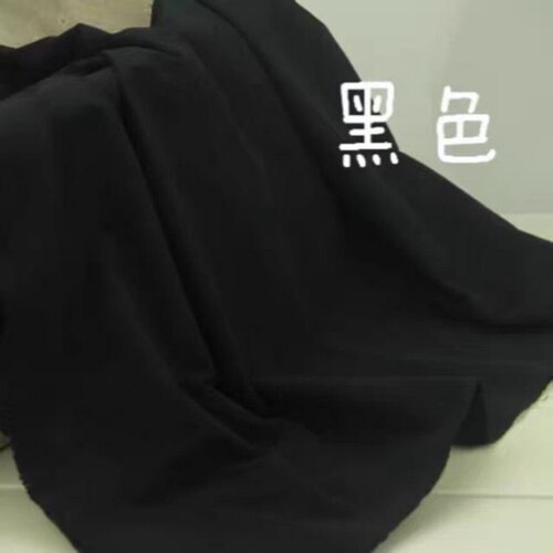 包邮发  速干料子004梭织黑色 夏季短裤休闲裤布2米价格宽度130cm