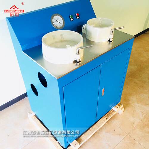 江西恒诚盘式真空过滤机选矿实验室矿浆过滤机固液分离机DL-5C