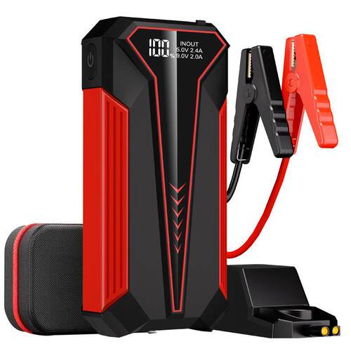 汽车应急启动电源12V启动器车载搭电宝电瓶打火启jumpstarter