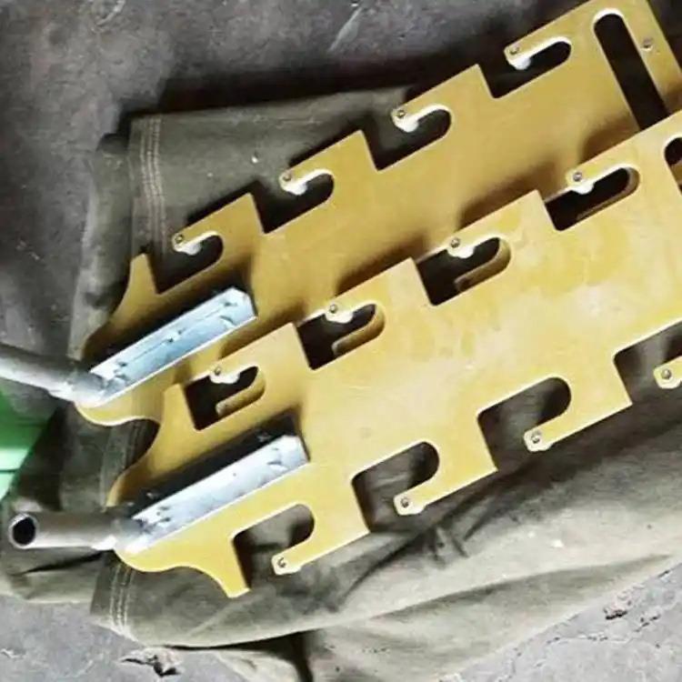 带电作业工具放置架便携式电杆临时放置架电力绝缘杆存放架