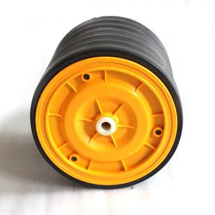 播种机配件 播种机后镇压轮总成加架子 镇压轮圧滚镇压轮胶皮滚子