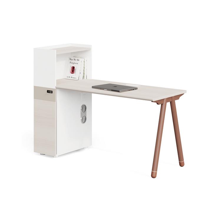 KuiShue巨树单人位职员桌主机柜电脑桌配柜办公桌员工位卡座