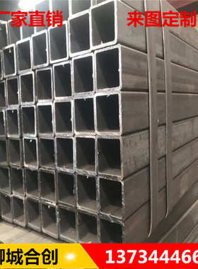 退无缝缝*矩管无缝管方方直*非标管5焊接方管q345b5540方  黑厚壁