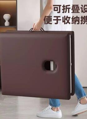 上门折叠美容床理疗专用轻便高端手提按摩床家用小型折叠推拿床