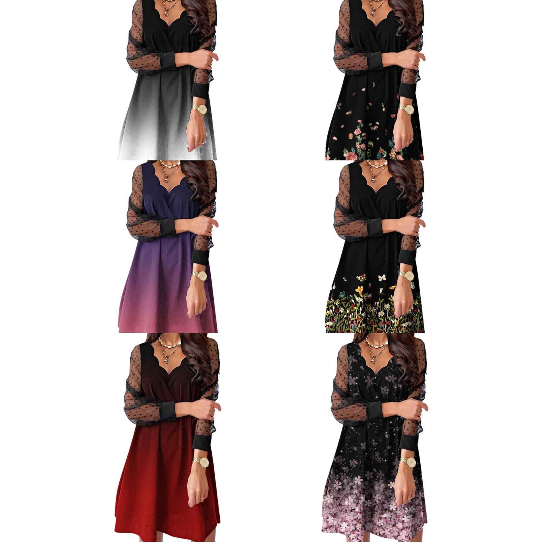 dress collar leaf lotus sleeve long lace sexy transparent