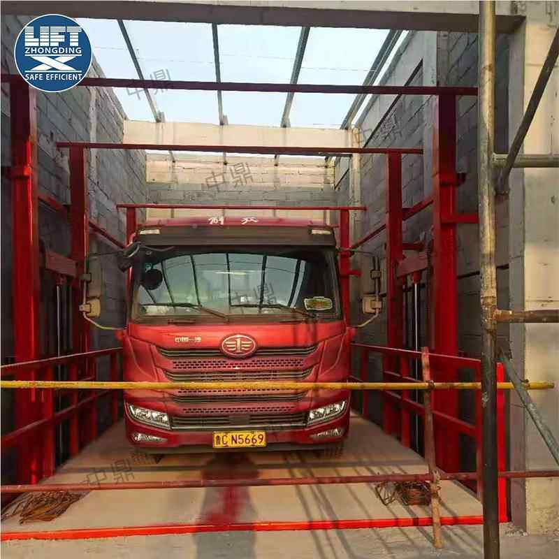 导轨链条式升降 定制机重型货梯式大液压升平台 型升SJD0.5-3降货,五金/工具,升降台,淘宝优惠券,粉丝福利购,淘宝优惠卷