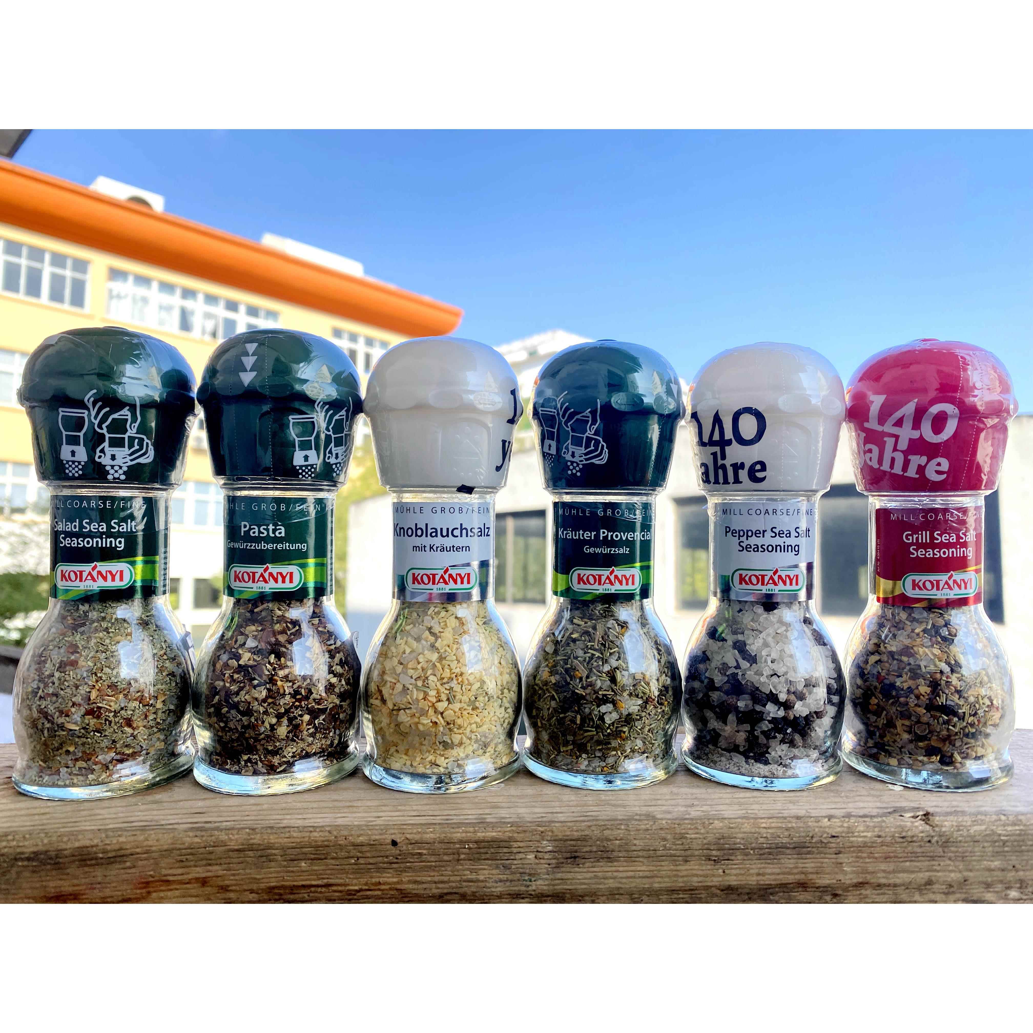 Kotanyi mill spices 奥地利进口可达怡西餐香料调味料研磨瓶包邮