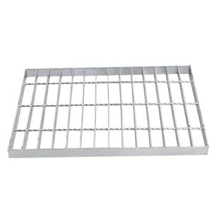 不锈钢压焊钢格板包边碳钢扁铁工业平台污排水沟井盖热镀锌钢格板