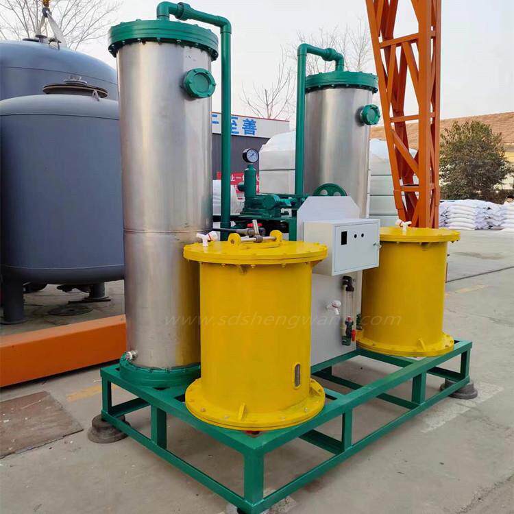 胜王水处理 全自动钠离子交换器 硬度降低软化水设备一体化