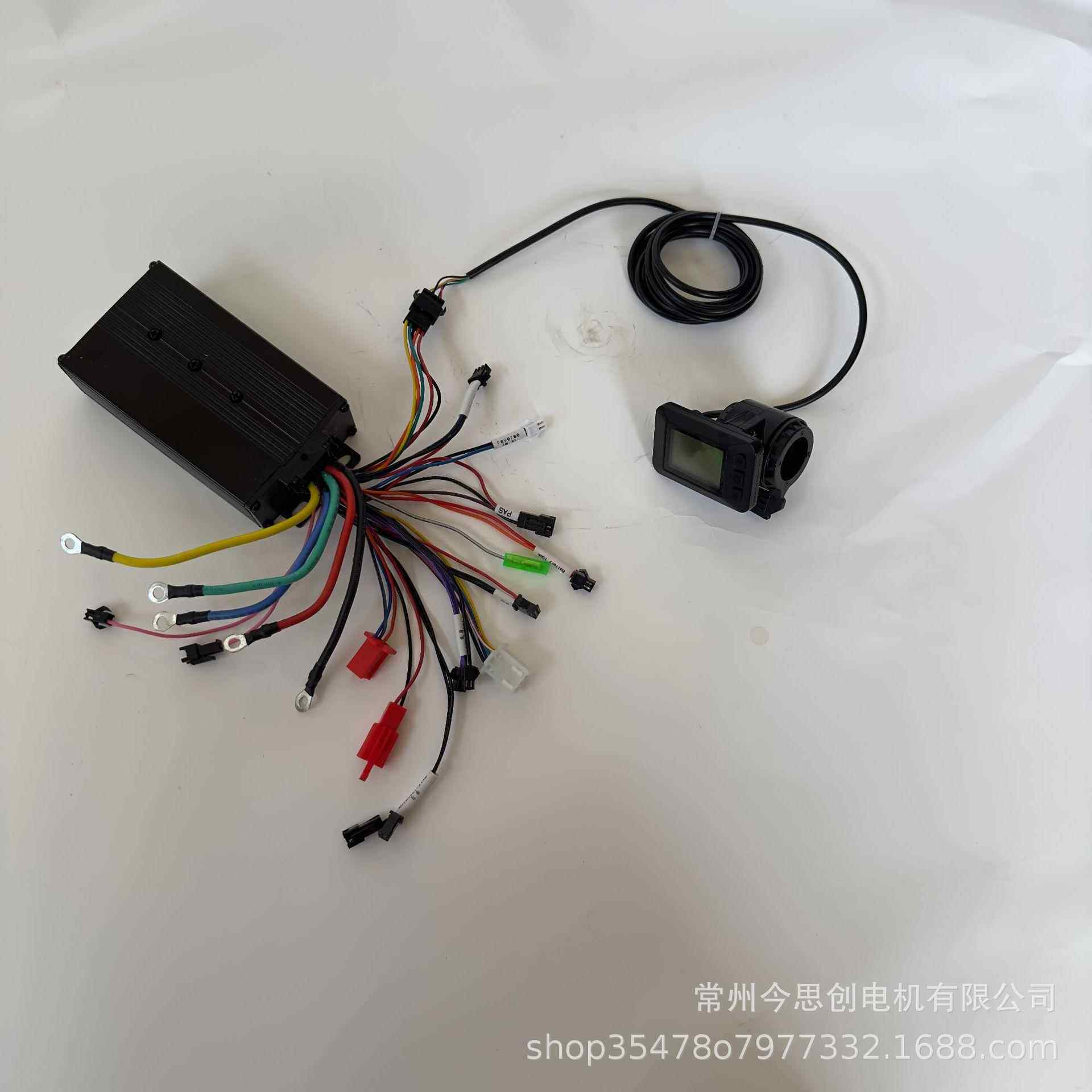 36V72V大功率滑板车正弦波控制器仪表放电流50A电动车电动自行车