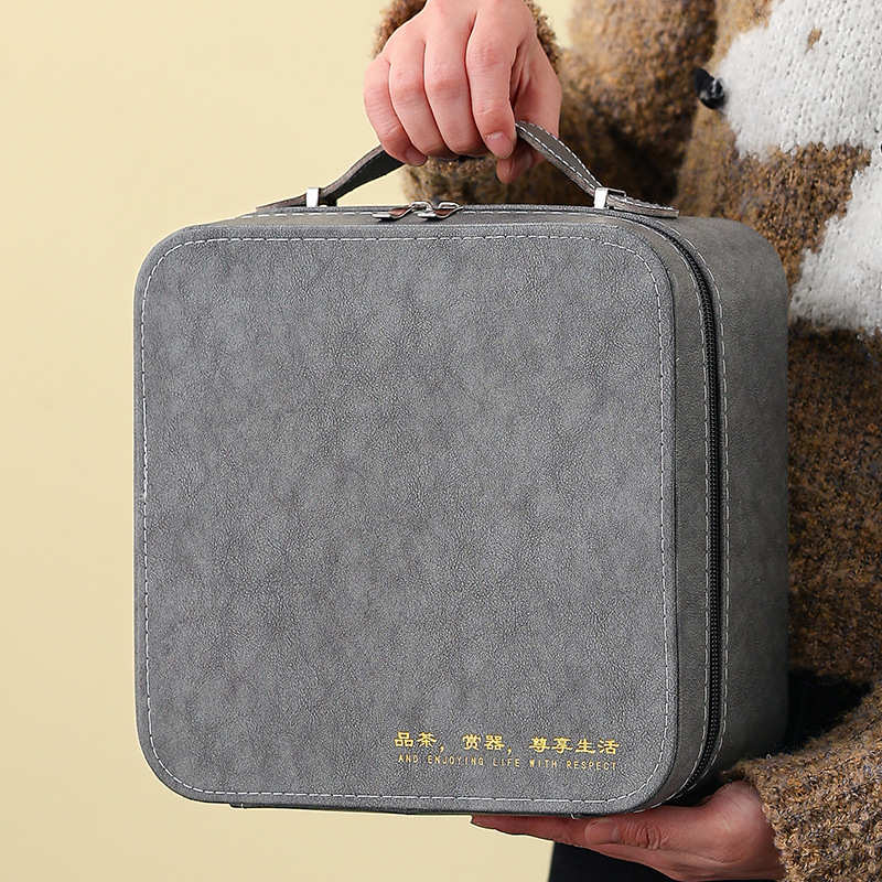 商务公司礼品印制logo送客户员工旅行茶具套装保险车企活动伴手礼