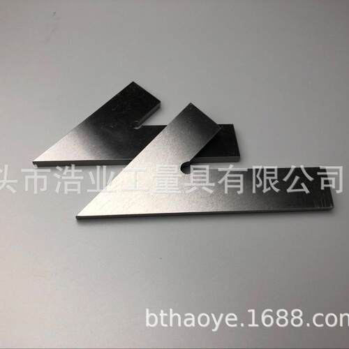 平宽口45度角尺150x12020150mmx105mm厚测量面手工研磨DI0N875/标