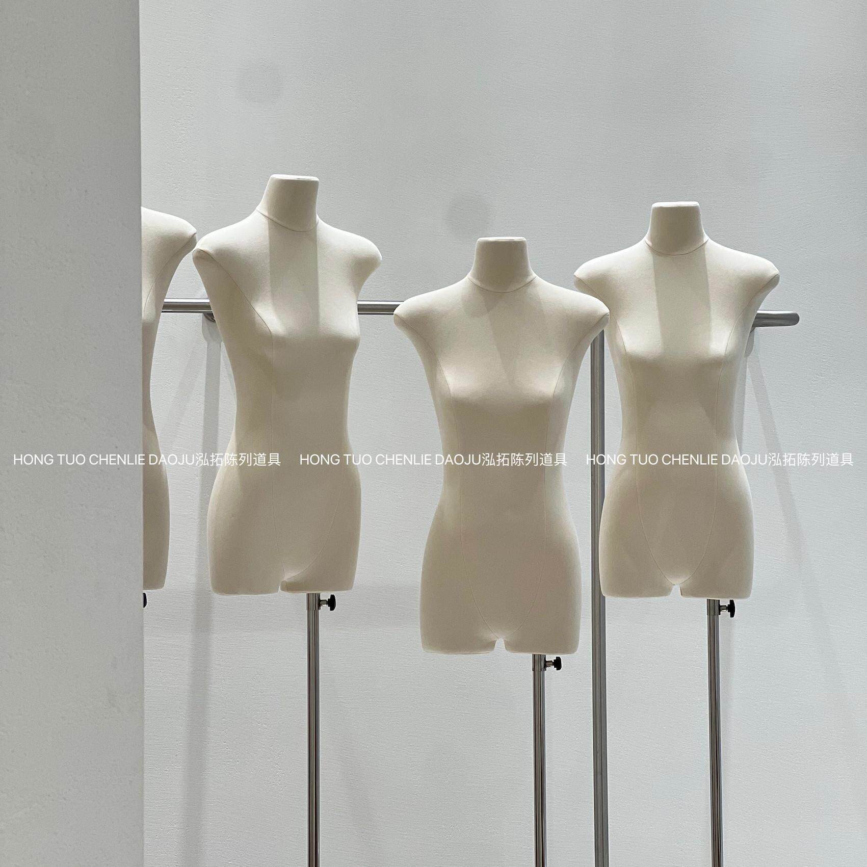 服装店女装扁身平胸无手女半身韩版婚纱橱窗模特人偶假人台道具