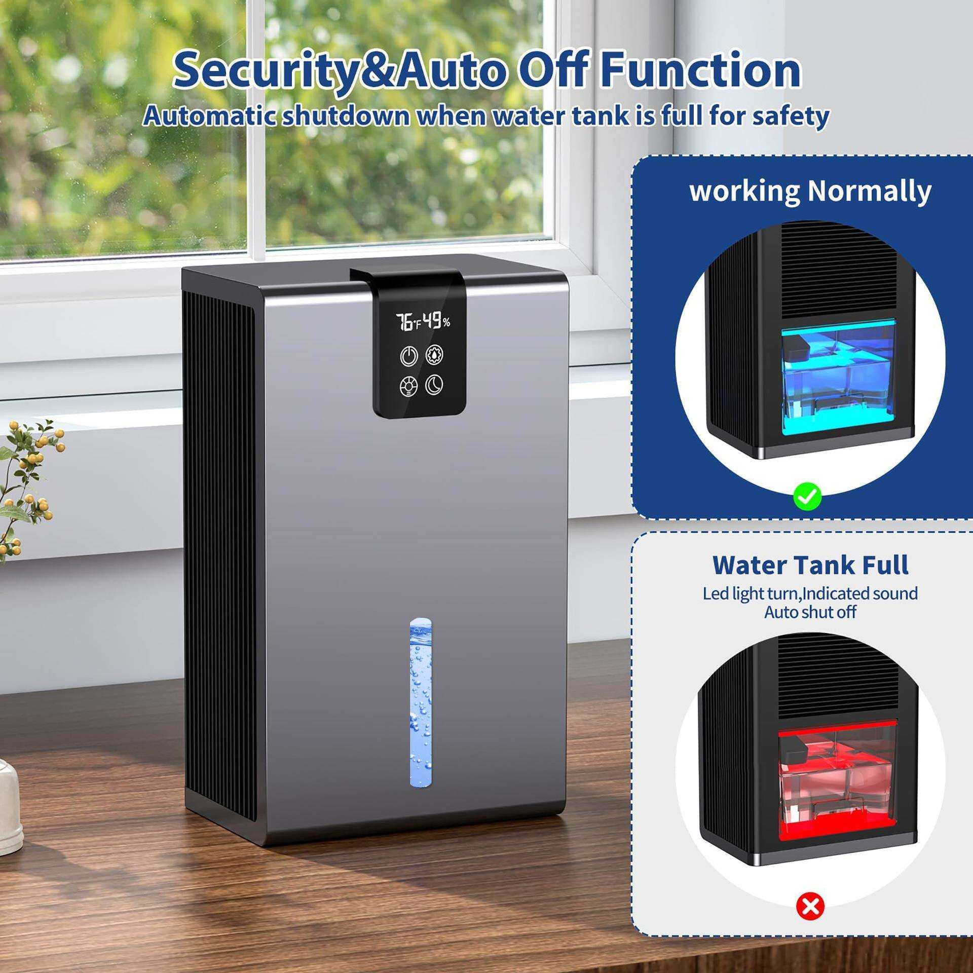 跨境除湿机家用吸湿室内回南天抽湿烘干潮空气净化器dehumidifier