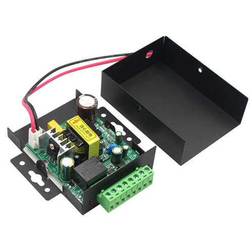 ac100锁宽电源门禁系统控制器门禁磁力-dc12v5a机电压240v电源