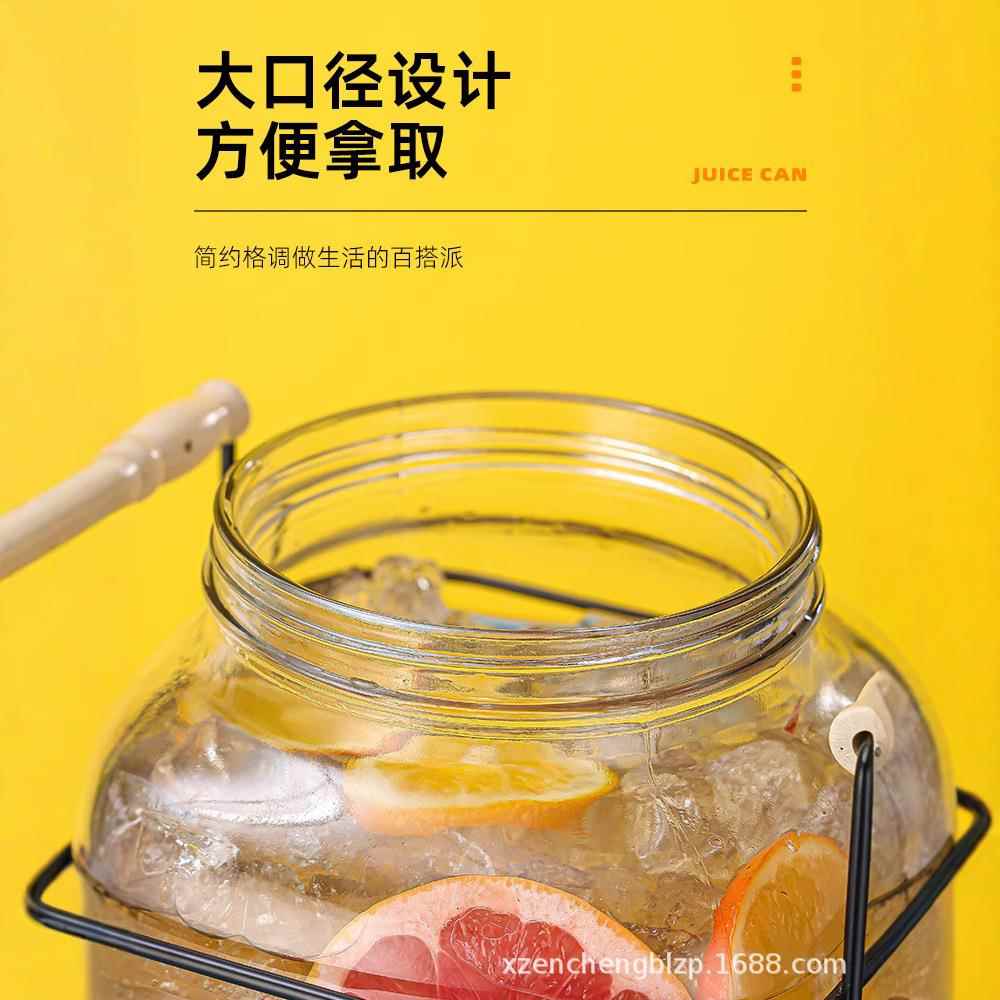 桶可乐桶1898容器带龙头玻璃柠檬果桶饮料水汁果茶桶酒酒吧调冷水