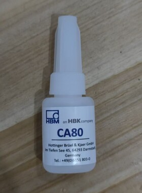 德国HBM单组分黏合剂贴片胶水1-CA80，完全替代1-Z70胶水