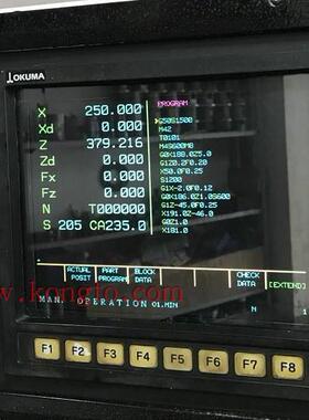 大隈OKUMA OSP 5020L 5000 7000数控机床CRT显示器维修CDT14149B1