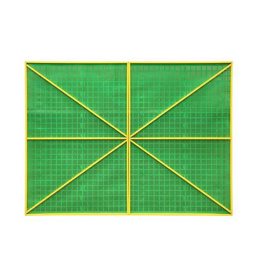 爬架网片建筑外架金属围挡冲孔钢网工地外墙安全防坠脚手架围网