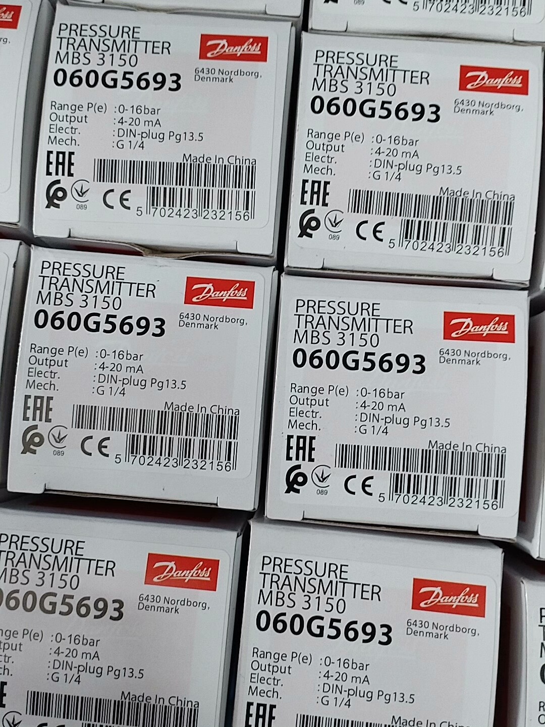 丹佛斯压力传感器060G5693全新原厂件现货议价